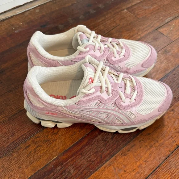 Asics Gel-NYC Cream-Rose Water | size W8/M6.5 - Picture 6 of 11